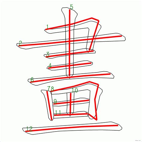 六筆劃的字|6 畫之漢字